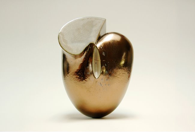 MIGRANT-BIRD-SPACE_Haoyu_Wu_Encounters No.1 23×16×30cm_Stoneware Hand-crafted_Oxidation_flame1200_degre_Sep 2008