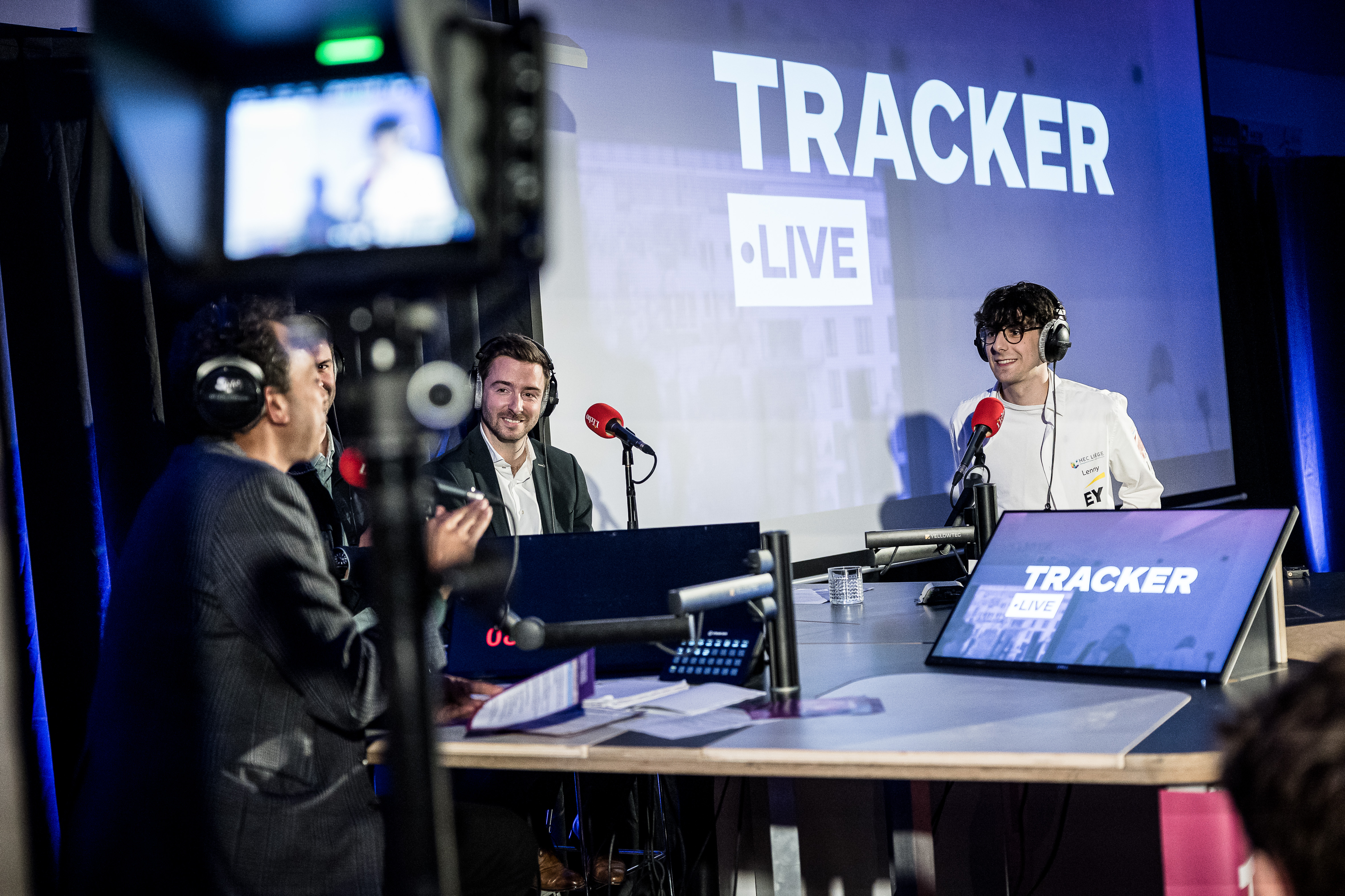 Rencontre avec de jeunes investisseurs, au micro de Tracker Live, à HEC Liège